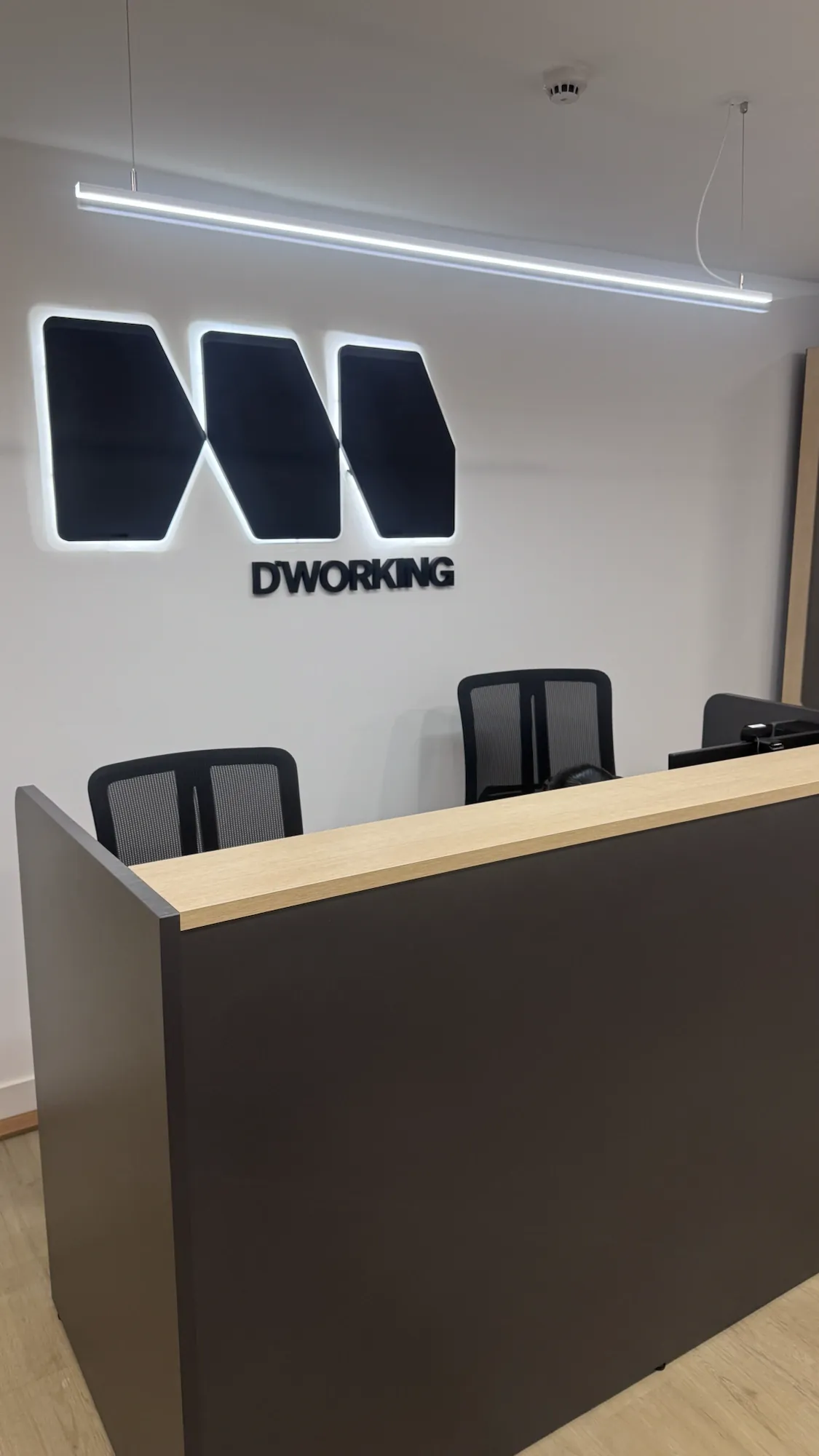 Recepção da D’Working